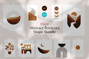 Abstract Terracota Shape Bundle, a Graphic by AndrewPixel (Thumbnail 1 of 8)