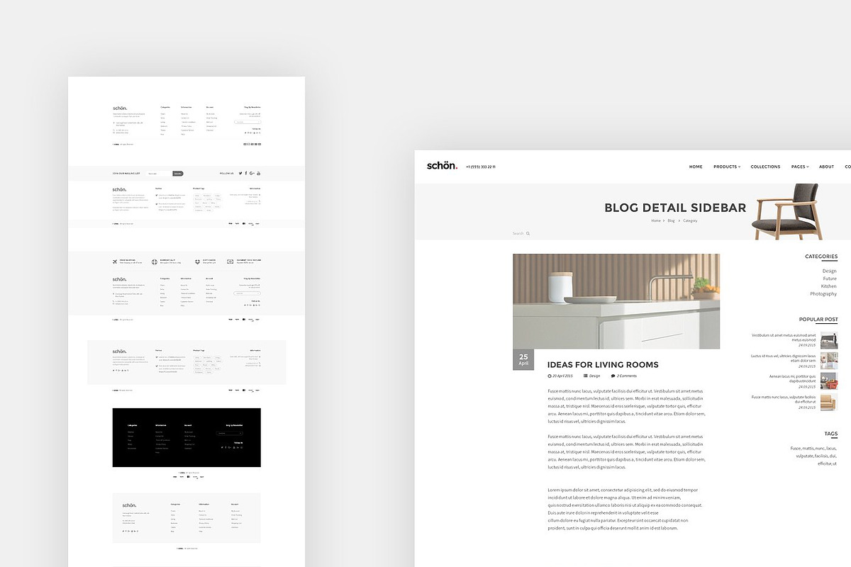 schön. eCommerce HTML Template, a HTML Template by Metin Kazan (Photo 7 of 8)