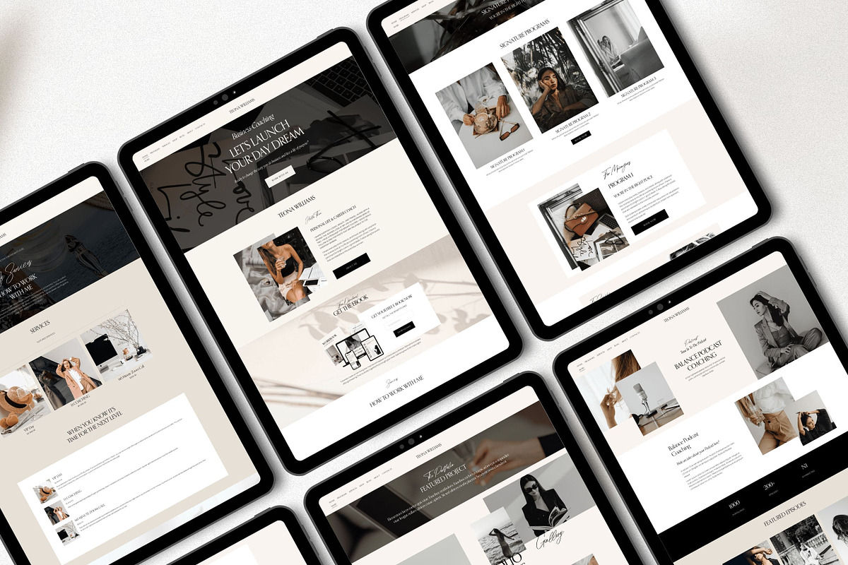 Squarespace Website Template, a Squarespace Template by Presentibox (Photo 9 of 12)