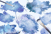 Dusty blue spots, a Texture Illustration by Siriliadka Dreams (Thumbnail 2 of 5)