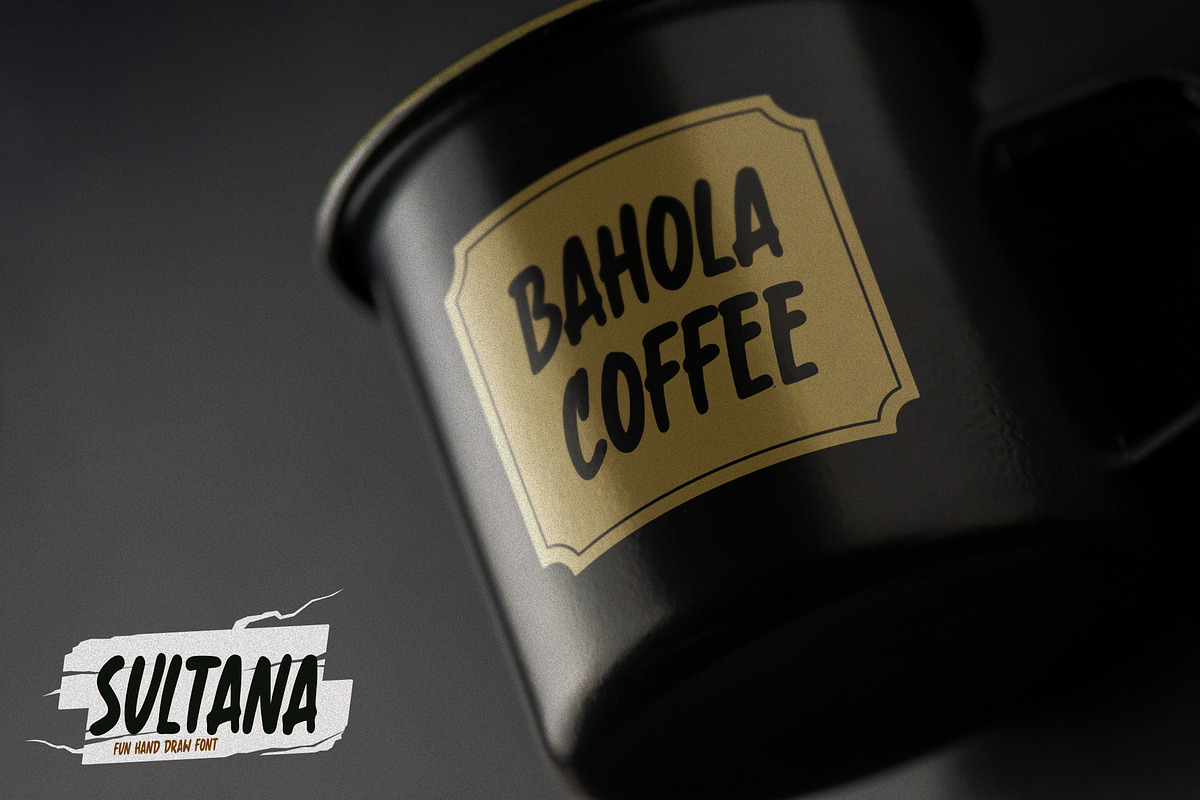 SULTANA - Fun Hand Drawn Font, a Font by Gassstype (Photo 4 of 8)
