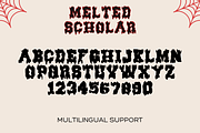Melted Scholar, a Sans Serif Font by Dm Studio (Thumbnail 9 of 11)