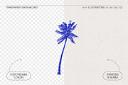 Tropical Palm Tree Silhouettes, an Object Illustration by TheMountBirdStudio (Thumbnail 2 of 6)