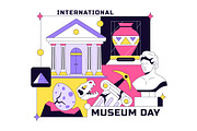 10 International Museum Day, an Object Illustration by denayunebgt (Thumbnail 4 of 4)