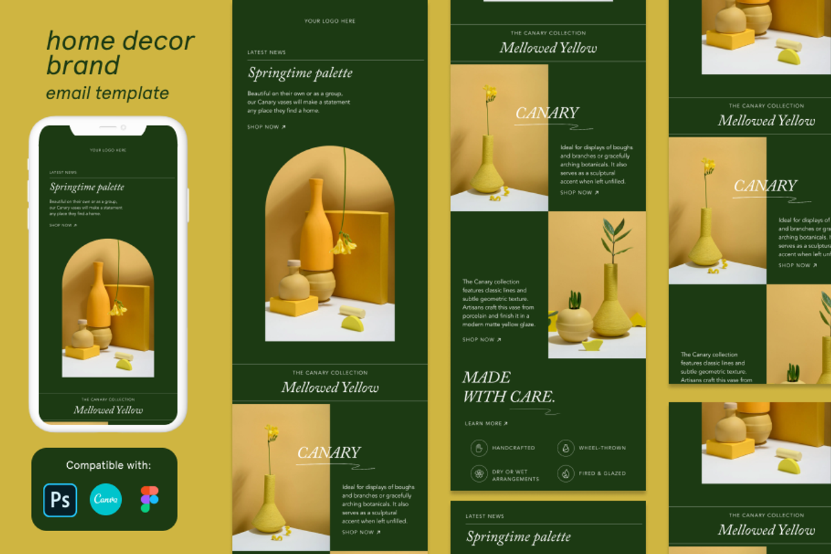 Home Decor Brand Email, an Email Template by klyxx (Photo 1 of 3)