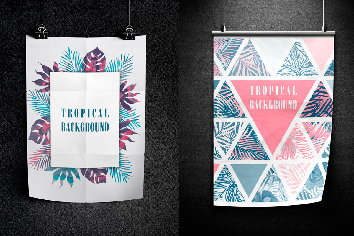 6 tropical flyers, a Flyer Template by zeffir (Photo 3 of 4)