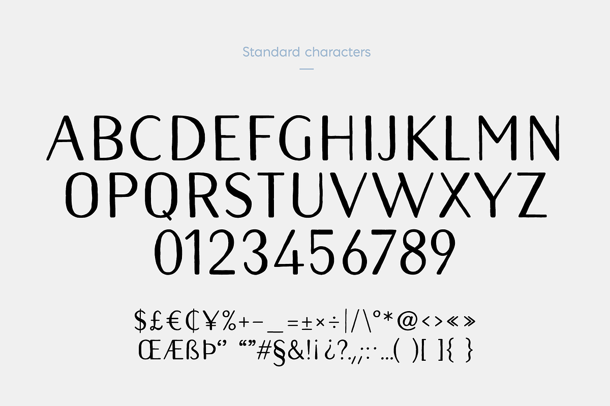 Naive Sans Bold & Shake, a Handwritten Font by S&C Type (Photo 3 of 6)