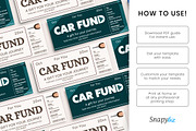 Car Fund Gift Voucher Template, a Card Template by Snapybiz (Thumbnail 7 of 9)
