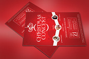 Red Christmas Concert Flyer Template, a Flyer Template by Godserv Designs (Thumbnail 3 of 5)