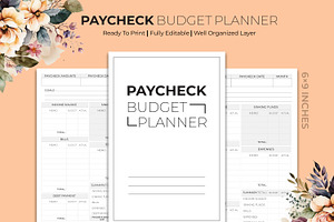 Paycheck Budget Planner Kdp Interior