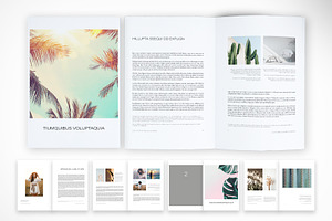 Soft Lifestyle Magazine Template, a Magazine Template by McLittle Stock