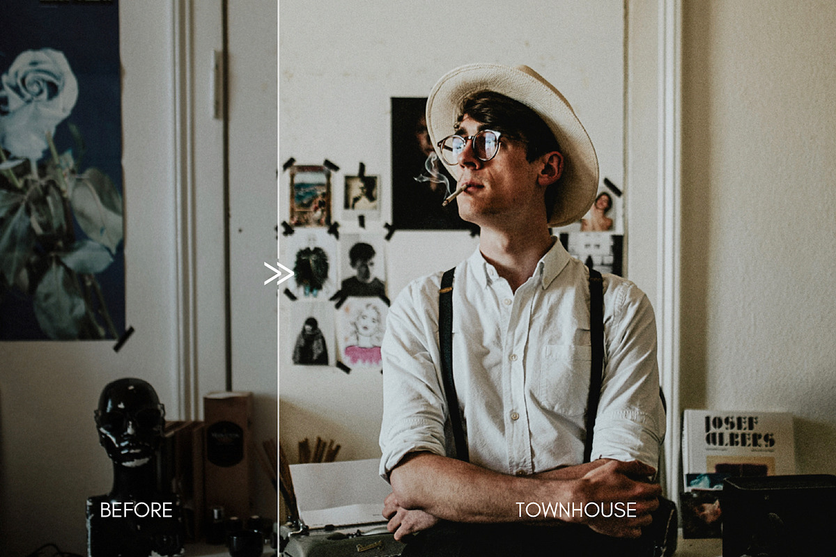 URBAN RETRO Moody Editorial Presets preview 5