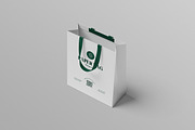 Paper Bag Mockup, a Packaging Mockup by Pikachudesign (Thumbnail 2 of 5)