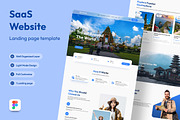 World Travel Web Landing Page, a Landing Page Template by UICreative (Thumbnail 1 of 4)