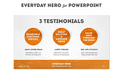 Everyday Hero Powerpoint HD Template, a Presentation Template by Blixa 6 Studios (Thumbnail 9 of 10)
