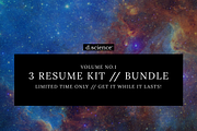3X Resume Bundle-LeftCoast | 70% Off, a Resume Template by Template Monkey @dscience (Thumbnail 17 of 17)