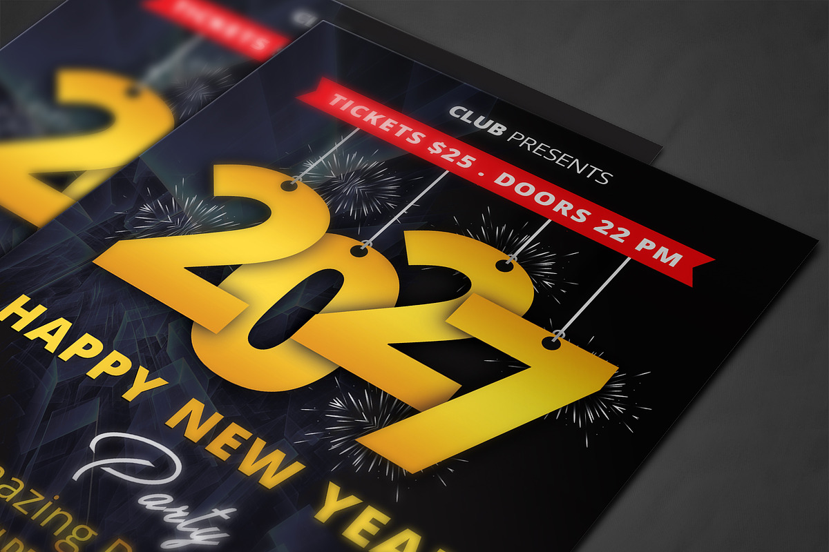 New Year Flyer, a Flyer Template by AfzaalGraphics (Photo 4 of 4)