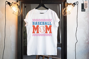 Baseball Mom Quote SVG Design