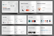 New Brand Guideline Layout, a Brochure Template by MightyDesign (Thumbnail 1 of 9)