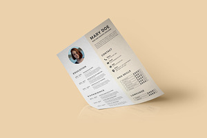 Sefiros Resume Template