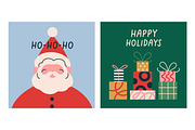Christmas & New Year holiday cards, a Seasonal Illustration by Good Studio (Thumbnail 3 of 9)