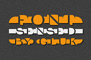 Sensed, a Serif Font by glukfonts (Thumbnail 1 of 7)