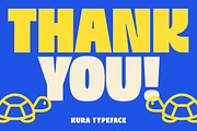Kura – Funky Bold Display Sans Font, a Sans Serif Font by Sekyra Lab (Thumbnail 12 of 12)