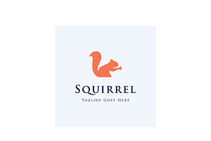 Unique and creative squirrel logo de, a Branding & Logo Template by LOGOCREATIVE