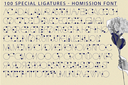 Homission Font, a Serif Font by 177Studio (Thumbnail 7 of 8)