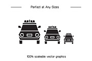 Car and Transportation Icons Set, an Outline Icon by Designfour (Thumbnail 7 of 8)