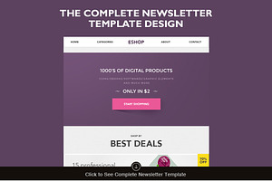 Eshop Email Marketing Template