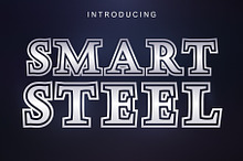 Smart Steel Fonts