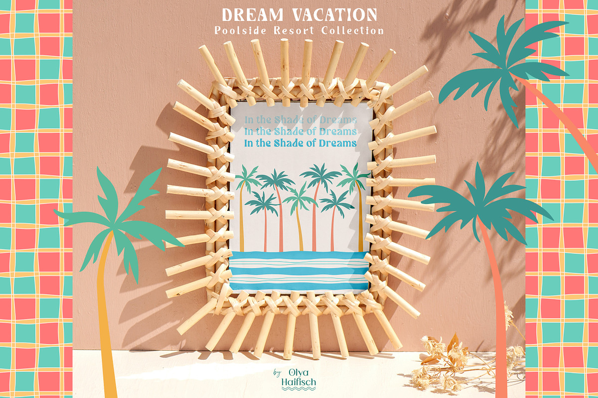 Dream Vacation Vector Collection, a Seasonal Illustration by Olya Haifisch (Photo 12 of 12)