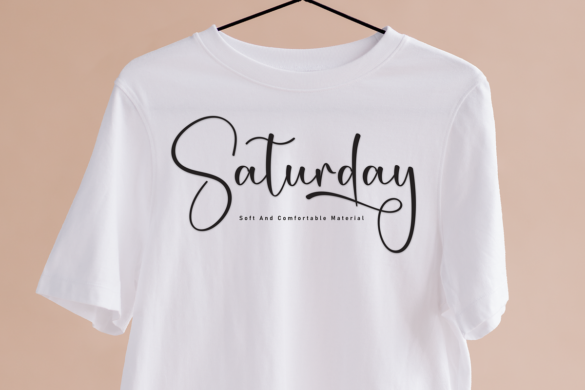 Morning Vacation | Script Font, a Handwritten Font by Scratchones (Photo 5 of 9)