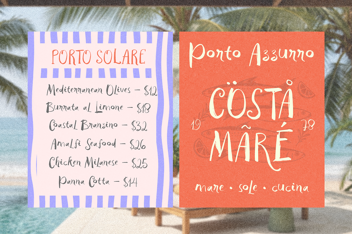 Blossom Olive Font Duo, a Handwritten Font by Haps Space (Photo 12 of 13)