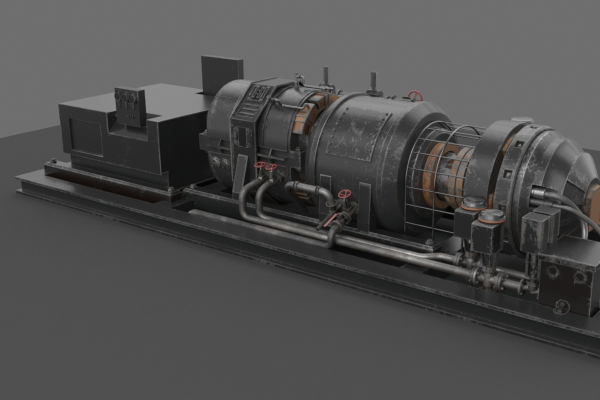 Machinery device, an Object 3D Model by maxpsr (Photo 3 of 7)