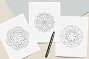 Easy Mandala Coloring Book, a Graphic by MISTstudioDesign (Thumbnail 7 of 8)