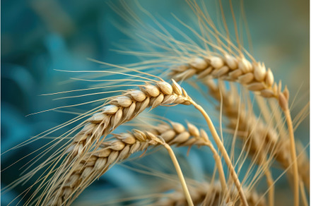 Rustic Barley wheat background, a Nature Photo by Ylivdesign