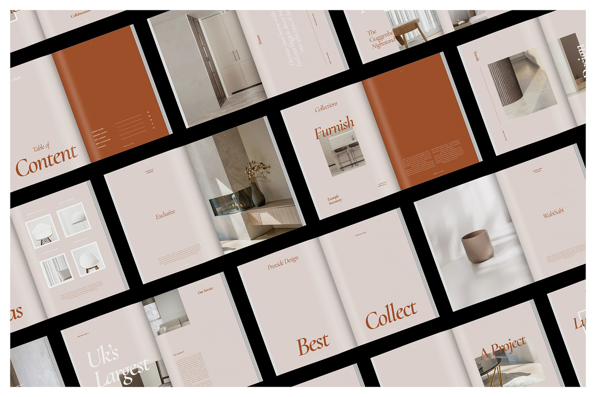 OLUSH Multipurpose Catalog, a Magazine Template by Arif Tri Ananta (Photo 1 of 14)