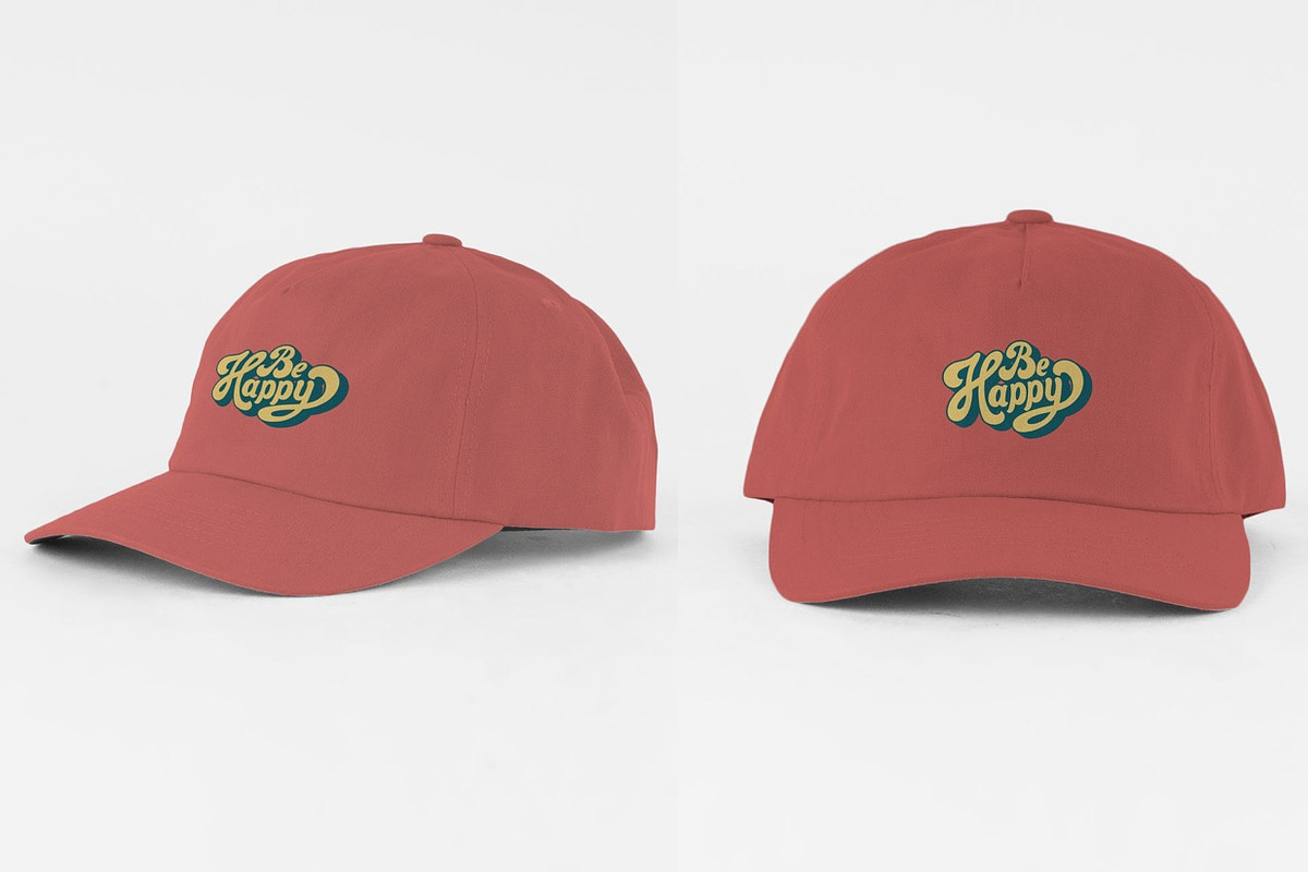Strapback Hat mockup PSD Template, a Hat Mockup by NH graphic (Photo 3 of 4)