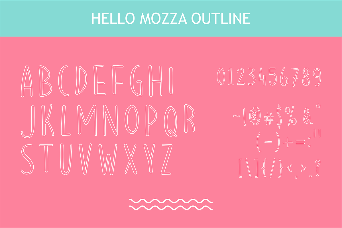 Hello Mozza, a Font by figuree studio (Photo 7 of 9)
