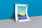 A4 Paper Mockups, a Print Template by Chris Broderick (Thumbnail 1 of 5)