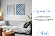 Indigo Shibori Patterns, a Pattern Graphic by Laura Camoe (Thumbnail 4 of 8)