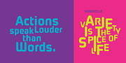 Semidocile, a Sans Serif Font by Stiff Upper Glyph (Thumbnail 7 of 11)