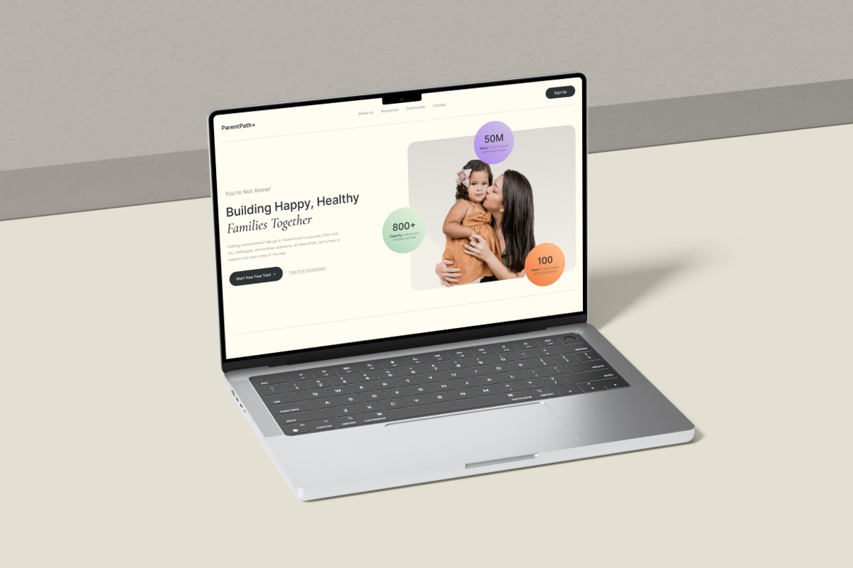 ParentPath - Parent Support Landing, an UI Kit Template by Rahardi Creative (Photo 3 of 4)