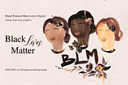 Black Lives Matter Clipart, an Illustration by Belusuab (Thumbnail 2 of 13)