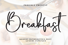 Breakfast | Script Font
