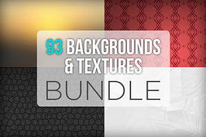 93 Backgrounds & Textures Bundle