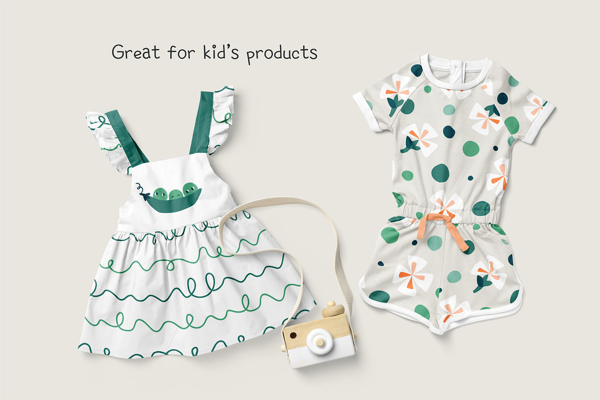 Sweet Pea, a Pattern Graphic by SurfaceStories (Photo 4 of 7)