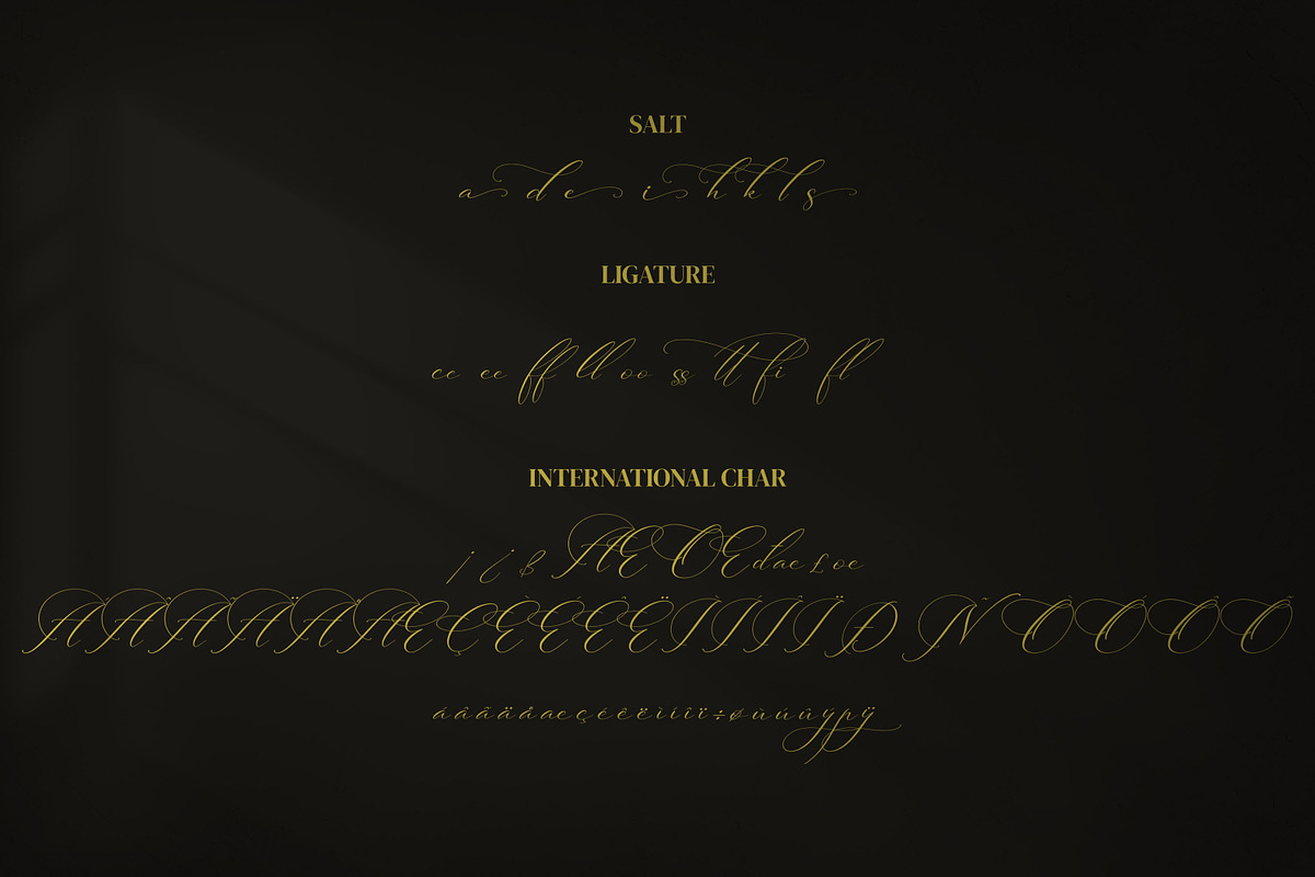 Alysthia, a Script Font by Integritype Studio (Photo 7 of 7)
